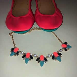 Poppy Tieks & J. Crew Necklace